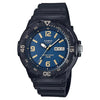 Casio Collection Analog MRW-200H-2B3VDF Blue Dial Resin Strap Men's Watch